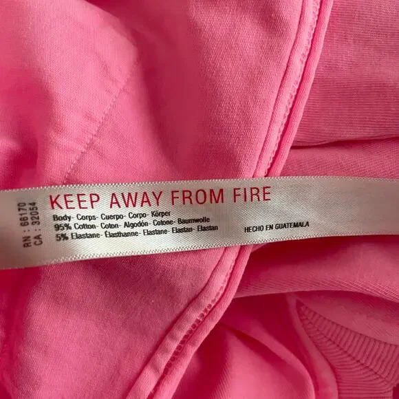 Free People Movement Hot Shot Tee Romper Pink Lemonade Size Medium - Picture 12 of 13